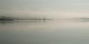 Morgennebel überm See